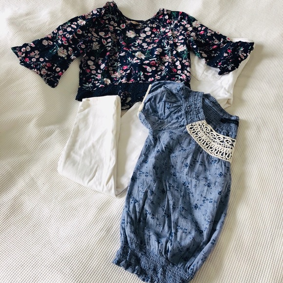MOVING SALE!!! Bundle two tops and jeans - Picture 1 of 1